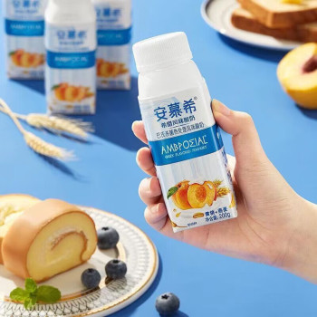 安慕希 黄桃燕麦味 200g*10