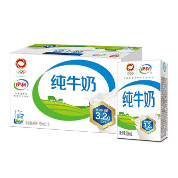 伊利 纯牛奶 250ml*16
