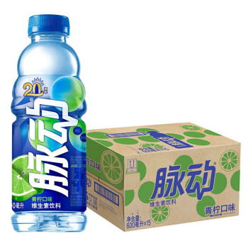 达能脉动青柠600ML*15