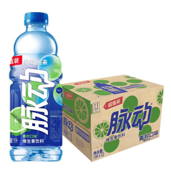 脉动 维生素饮料 青柠味 1L（12）