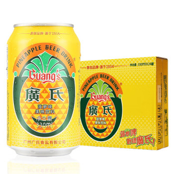 广氏菠萝罐装330ML*24