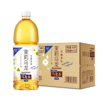 三得利 PET1250ml茉莉乌龙无糖*6