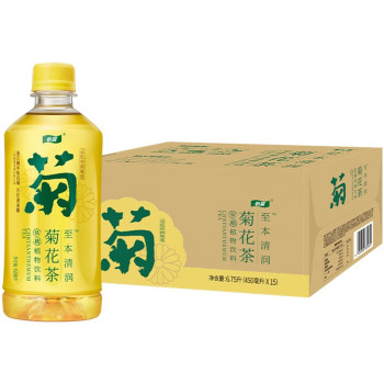 至本清润菊花茶植物饮料,450ml,1×15