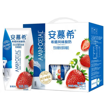 伊利 安慕希 原味&草莓味&蓝莓味 205g*12