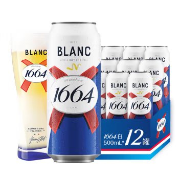 凯旋1664 11.8°P白啤酒 500ml*12