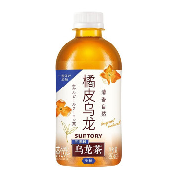 三得利 清香自然橘皮乌龙茶 350ml*24瓶