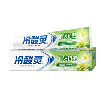 冷酸灵清火抗敏牙膏110g