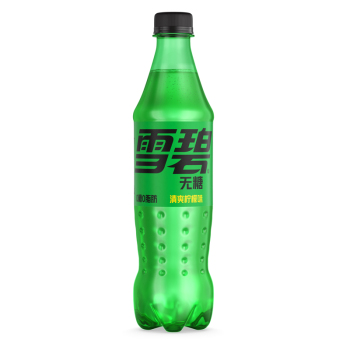 雪碧无糖零卡胶瓶  碳酸汽水饮料500ml（12）