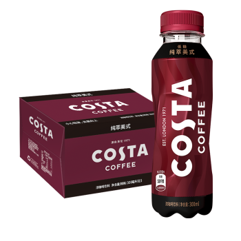 Costa 咖世家纯萃美式浓咖啡300ml（15）