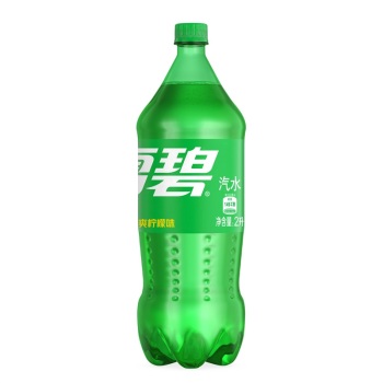 雪碧清爽柠檬味 碳酸汽水饮料大瓶家庭胶装2l(6瓶）