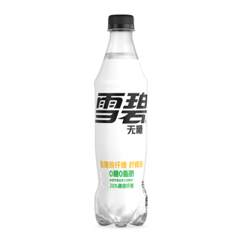 雪碧纤维+  碳酸汽水胶瓶饮料500ml（12支)