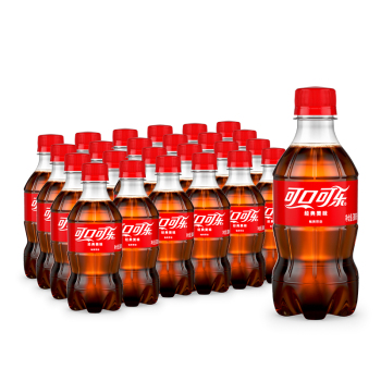 可口可乐汽水碳酸饮料 300ml/瓶 （24）