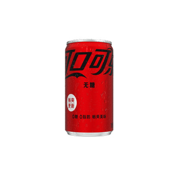 可口可乐 无糖可乐迷你罐 碳酸汽水饮料200ml（3组*8P)