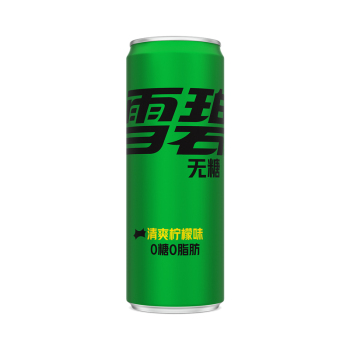 雪碧无糖摩登罐 碳酸汽水饮料330ml（12）