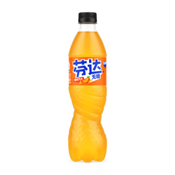 可口可乐 无糖芬达胶装汽水 饮料500ml（12)