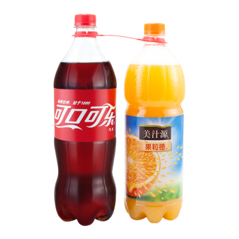 经典可乐1.25L+美汁源果粒橙1.25L促销装（春节聚餐6提）