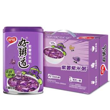 银鹭好粥道紫薯紫米粥280g*12(6926892501033)