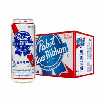 蓝带普罐啤酒500ML*12(6924083400738)