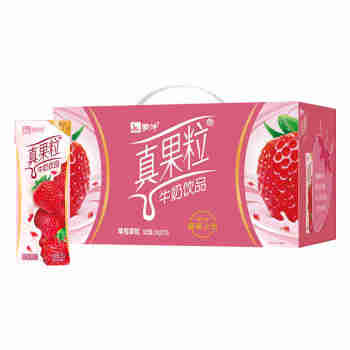 蒙牛真果粒(草莓味)250ml*12(6923644268503)