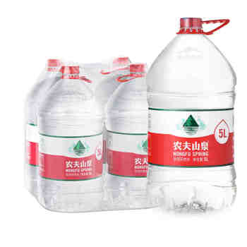 农夫山泉天然水（白膜）5L*4(6921168593545)