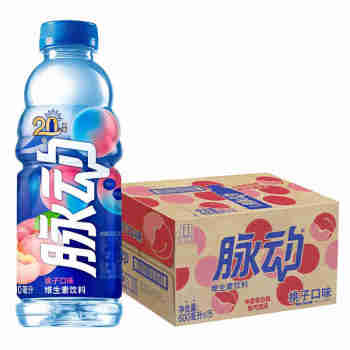 脉动维生素饮料水蜜桃味600ML*15(6902538005141)