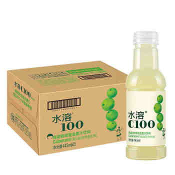 农夫水溶C100青皮桔汁 445ML*15(6921168559244)