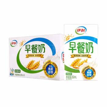 伊利麦香味早餐奶250ml*16(6907992504476)