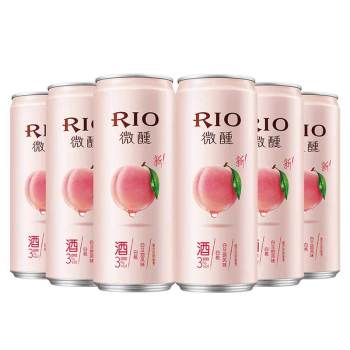 锐澳微醺白桃白兰地味鸡尾酒330ML(6935145343030)
