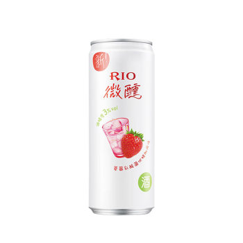 锐澳微醺草莓乳酸菌伏特加味鸡尾酒330ML(6935145343160)
