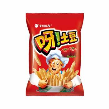 好丽友呀土豆番茄酱味薯片40G(6920907808513)