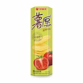 好丽友薯愿清新番茄味薯片104G(6920907809909)
