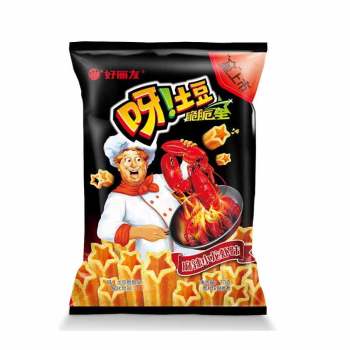好丽友呀土豆麻辣小龙虾味薯片70G(6920907814637)