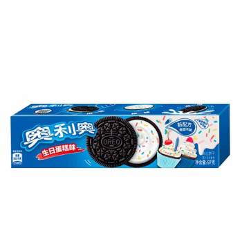 奥利奥夹心饼干生日蛋糕味97G(6901668005946)