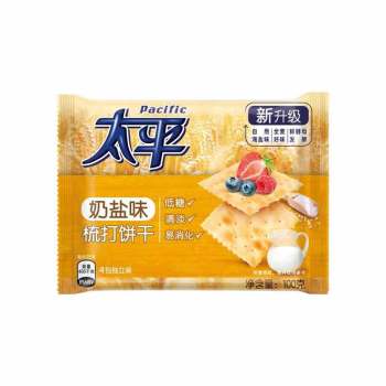 太平梳打奶盐味饼干100G(6901668200013)