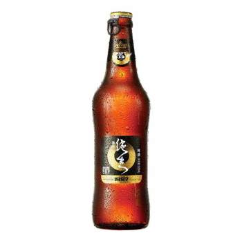 珠江1997纯生啤酒（黑瓶）528ml*12(6970644598031)