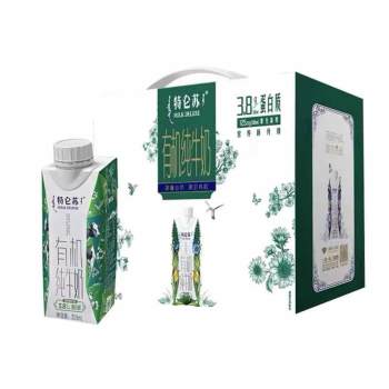 蒙牛特仑苏有机纯牛奶梦幻盖装（绿瓶）250ml*10(6923644285036)