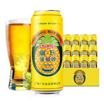 广氏菠萝啤果味型汽水500ml*12(6932512600178)