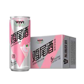 东鹏VIVI鸡尾酒8度白桃味500ml*15(6934502302437)