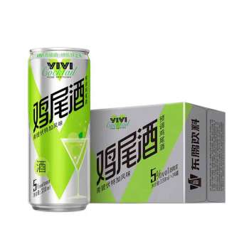 东鹏VIVI鸡尾酒8度青提味500ml*15(6934502302444)