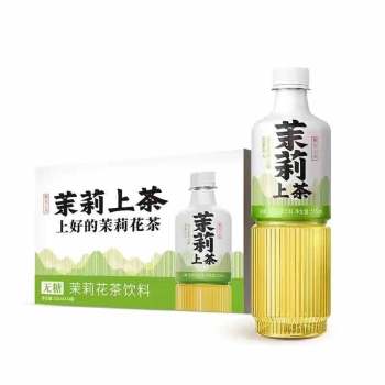 东鹏茉莉上茶无糖茉莉花茶饮料555ml*24（24年4月，6934502302307）