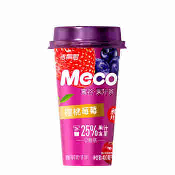 香飘飘樱桃莓莓蜜谷果汁茶400ml*15（6938888889896）