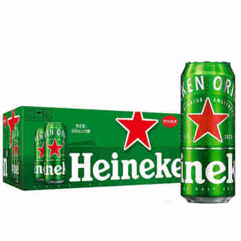 喜力罐装11.4度啤酒500*12（6953029710242）