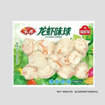 安井锁鲜半龙虾球240g