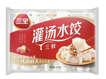 三全三鲜灌汤水饺455g