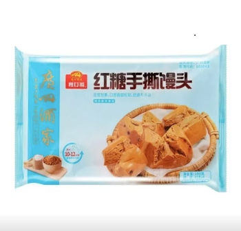 利口福手撕红糖馒头390g