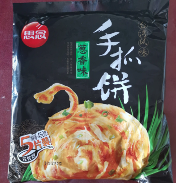 思念葱香手抓饼450g