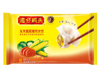 湾仔码头玉米蔬菜猪肉水饺1000g