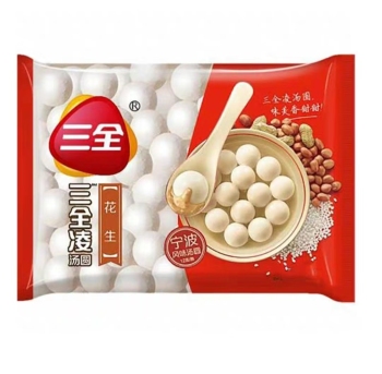 三全三全凌宁波风味花生汤圆455g