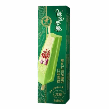 蒙牛 绿色心情炼乳红豆加绿豆雪糕 68g*30