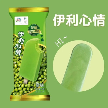 伊利心情 棒冰 绿豆味 70g/支（40）